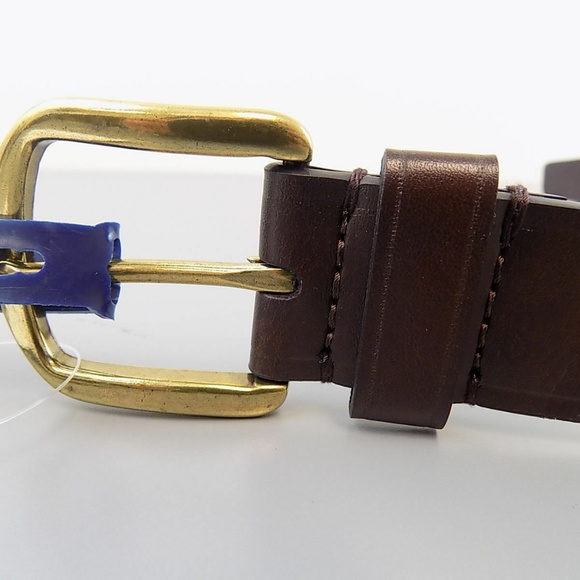 CLUB ROOM Brown MEN BELT SYNTHETIC LEATHER - Picture 3 of 3